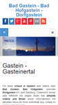 Mobile Screenshot of gastein.org