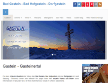 Tablet Screenshot of gastein.org